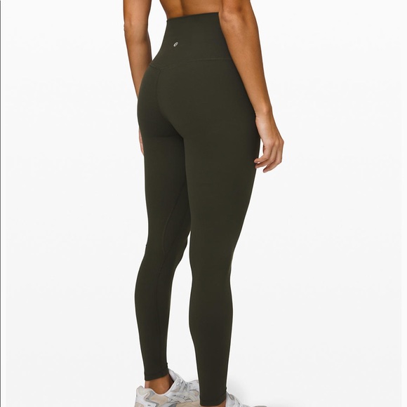 Lululemon Align Size 2 Dark Olive 28” - Picture 2 of 7